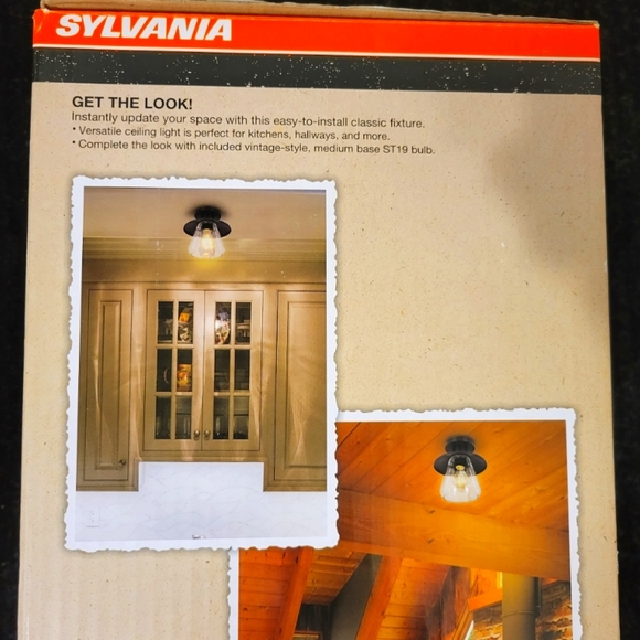 Sylvania Lincoln Matte Black Finish Light (COPY) - Picture 2 of 6